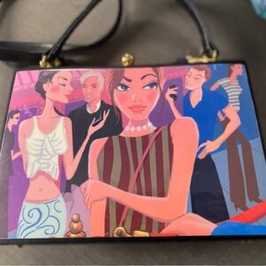 Artistic Multicolor Shoulder Bag